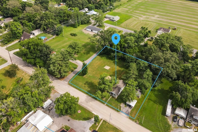 1130 W Webster St, Benton, IL 62812 - view of rural area with property parcel outlined