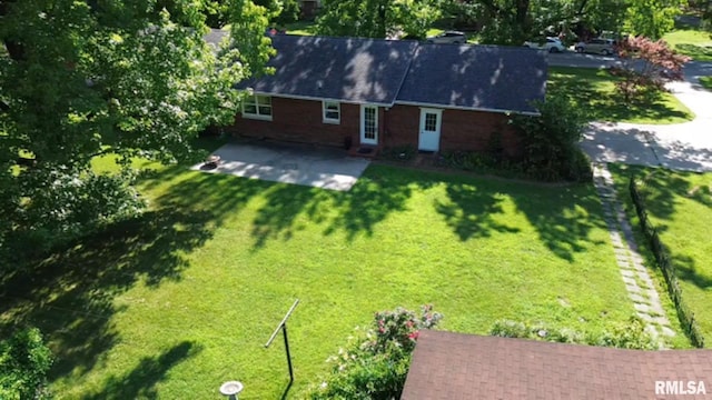 822 N 24th St, Murphysboro, IL 62966 - view from above of property