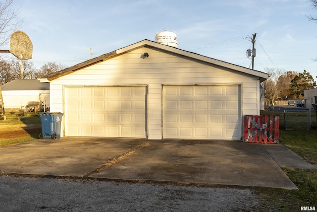 402 S Clay St, Sesser, IL 62884 - view of detached garage