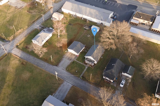 402 S Clay St, Sesser, IL 62884 - aerial view of property and surrounding area