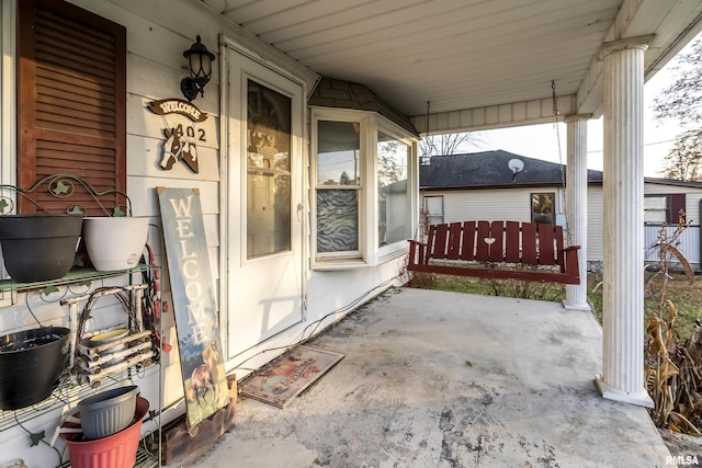 402 S Clay St, Sesser, IL 62884 - view of porch