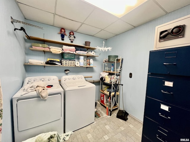 850 Joppa N Ave, Joppa, IL 62953 - laundry room featuring independent washer and dryer