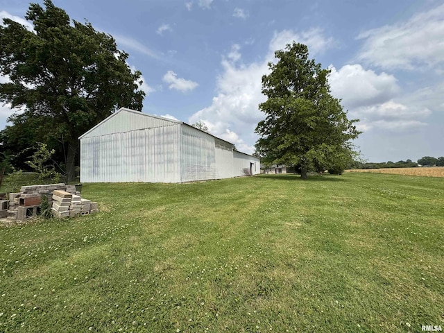 3100 Ava Rd, Murphysboro, IL 62994 - view of green lawn featuring an outbuilding