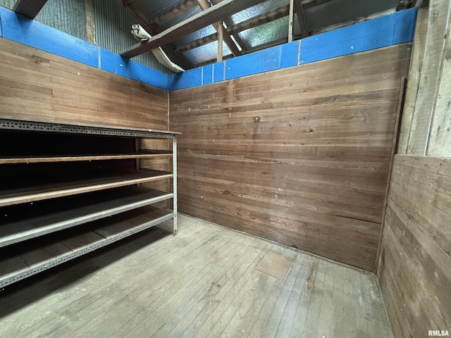 3100 Ava Rd, Murphysboro, IL 62994 - detailed view of a sauna / steam room, wood walls, and wood finished floors