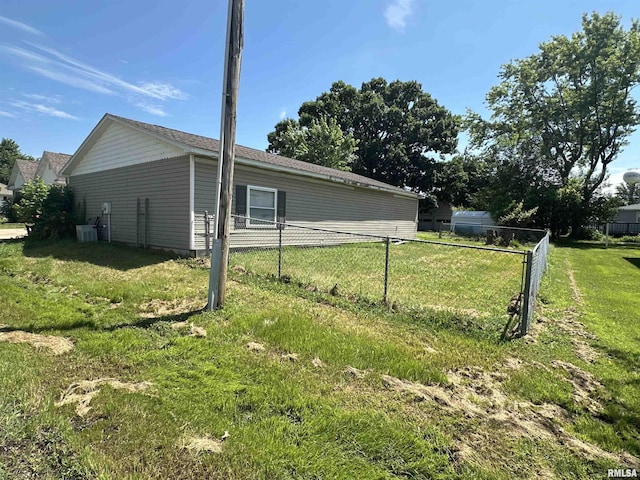 104 Mcneil St, Energy, IL 62933 - view of side of home featuring a central air condition unit
