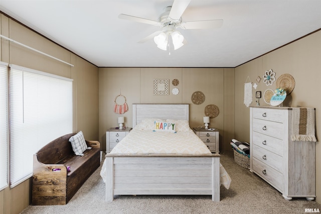 11149 Crenshaw Rd, Marion, IL 62922 - bedroom featuring light colored carpet and ceiling fan