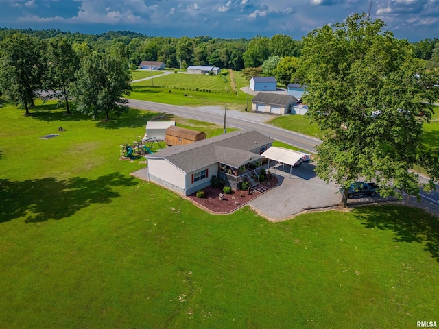 11149 Crenshaw Rd, Marion, IL 62922 - view from above of property