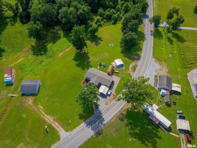 11149 Crenshaw Rd, Marion, IL 62922 - drone / aerial view