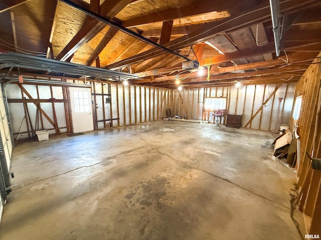 202 Flora Ave, Flora, IL 62839 - below grade area featuring a garage