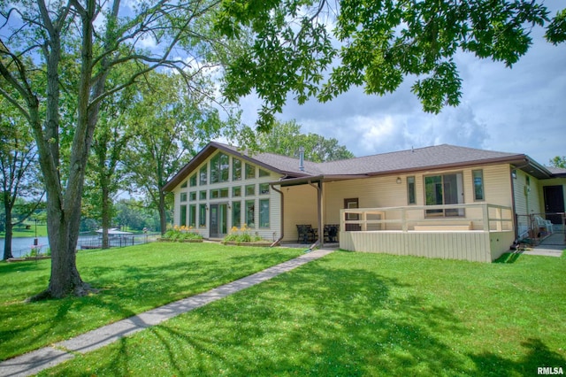 1382 Nicklaus Ln, Marion, IL 62959 - rear view of house