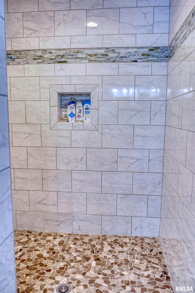 1382 Nicklaus Ln, Marion, IL 62959 - bathroom view of a tile shower