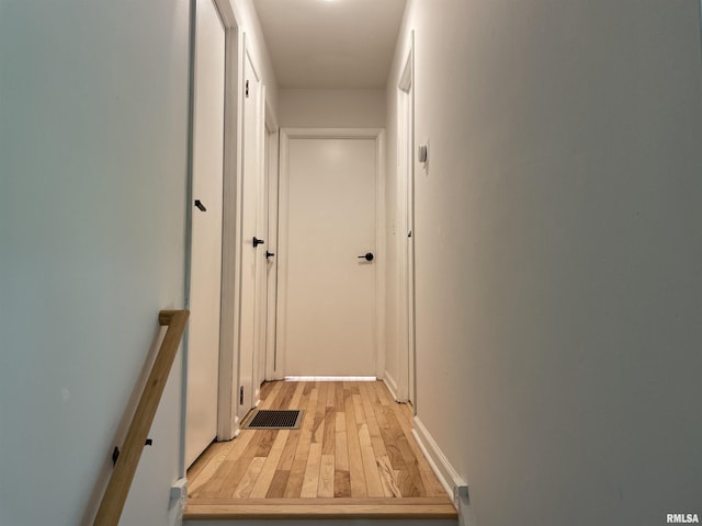 304 S Plover Dr, Carbondale, IL 62901 - hallway with light wood finished floors and baseboards