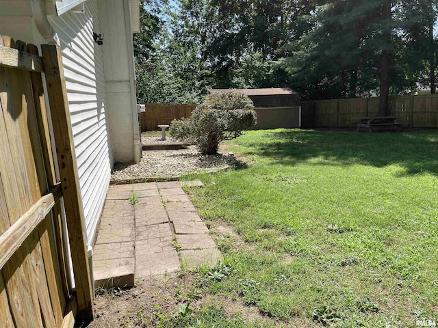 304 S Plover Dr, Carbondale, IL 62901 - view of fenced backyard