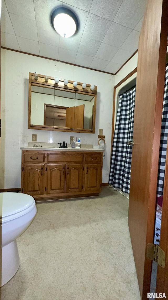 13919 Hamilton Pike Rd, Whittington, IL 62897 - bathroom with toilet and vanity