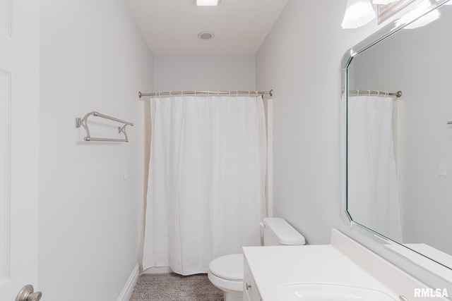 1506 Gleneagle Dr, Marion, IL 62959 - full bathroom featuring vanity and a shower with curtain