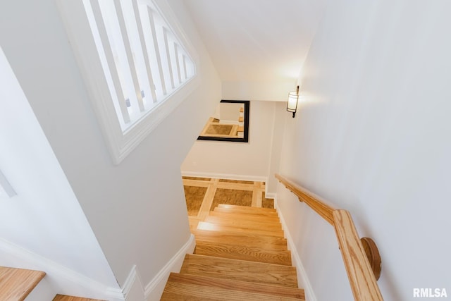 1506 Gleneagle Dr, Marion, IL 62959 - staircase with baseboards
