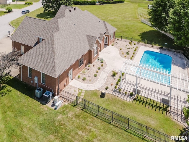1506 Gleneagle Dr, Marion, IL 62959 - view of subject property with a pool