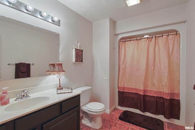 1818 Calico Rd, Marion, IL 62959 - bathroom with vanity and tile patterned flooring