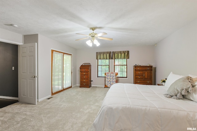 1818 Calico Rd, Marion, IL 62959 - bedroom featuring light carpet and a ceiling fan