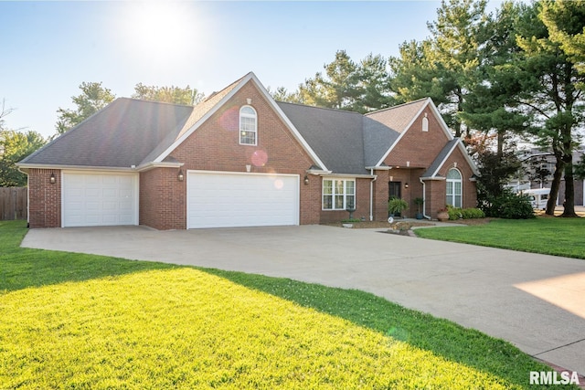 1600 S Eugene Ln, Marion, IL 62959 - traditional-style home featuring brick siding, driveway, and a shingled roof