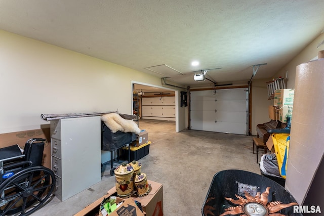 1600 S Eugene Ln, Marion, IL 62959 - garage featuring a garage door opener