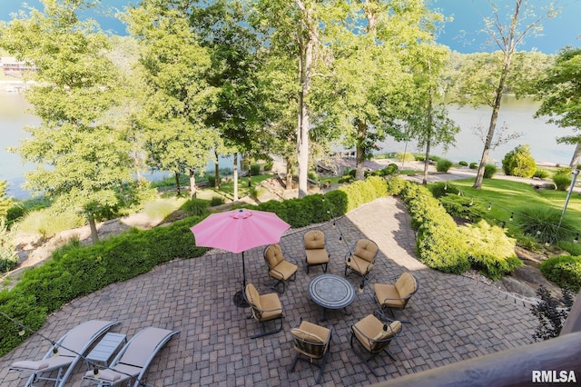 3525 Parrish Ridge Ln, Goreville, IL 62939 - view of patio