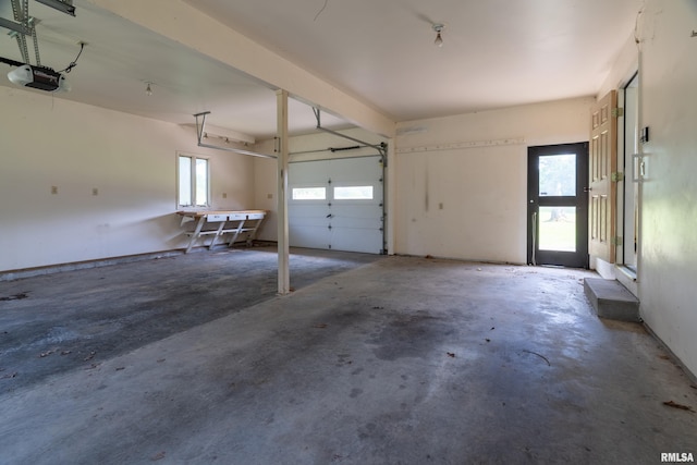 2723 Country Club Rd, Carbondale, IL 62901 - garage with a garage door opener