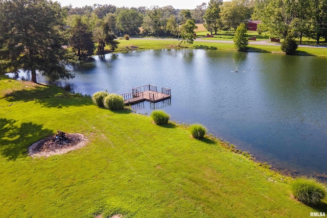 4341 Market Rd, Marion, IL 62959 - aerial view of a large body of water