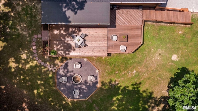14682 White Birch Ct, Benton, IL 62812 - view from above of property