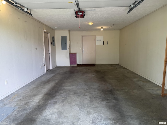 1308 Shawnee Trl, Carterville, IL 62918 - garage with a garage door opener and electric panel