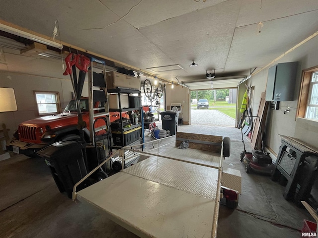 204 Oak St, Odin, IL 62870 - garage with a garage door opener