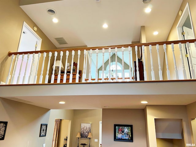 43 E Lakewood Dr, Metropolis, IL 62960 - staircase with recessed lighting