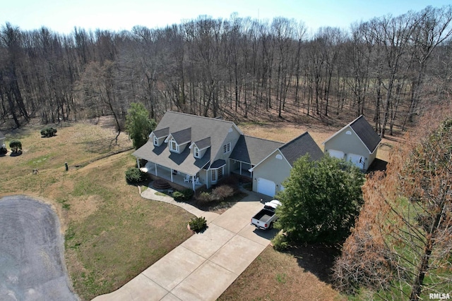 43 E Lakewood Dr, Metropolis, IL 62960 - view of subject property with a forest