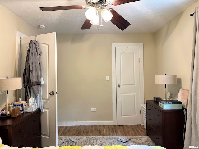 501 Cedar Creek Rd, Makanda, IL 62958 - bedroom featuring wood finished floors and a ceiling fan