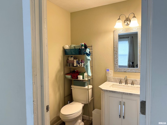 501 Cedar Creek Rd, Makanda, IL 62958 - bathroom with vanity and toilet