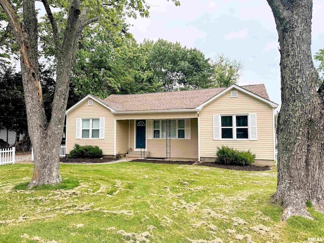 501 Cedar Creek Rd, Makanda, IL 62958 - single story home with covered porch