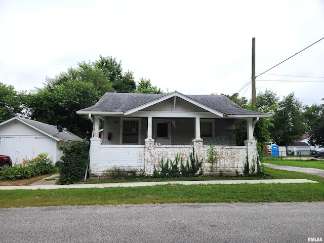 1809 Cherry St, Mount Vernon, IL 62864 - view of front of house with a porch and a shingled roof