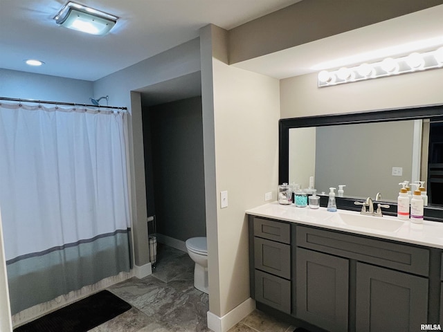 65 Stony Pt, Goreville, IL 62939 - full bathroom featuring vanity and curtained shower