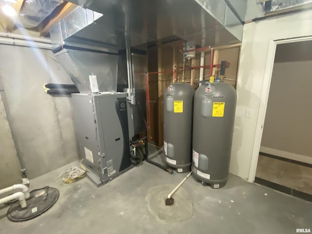 65 Stony Pt, Goreville, IL 62939 - utilities featuring electric water heater