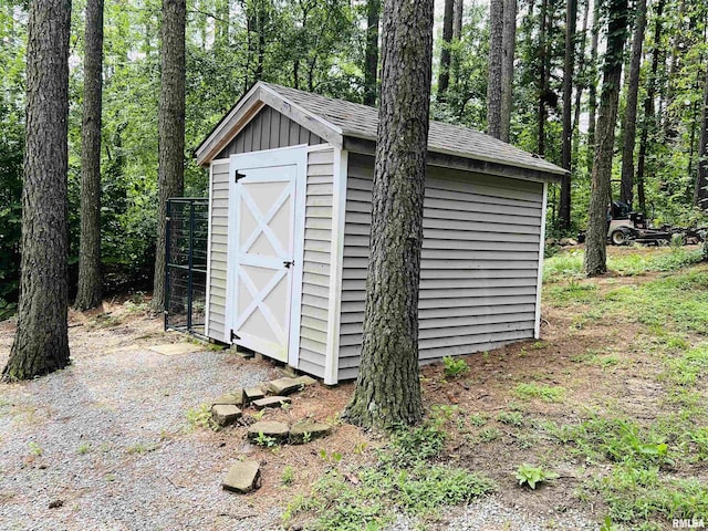 65 Stony Pt, Goreville, IL 62939 - view of shed