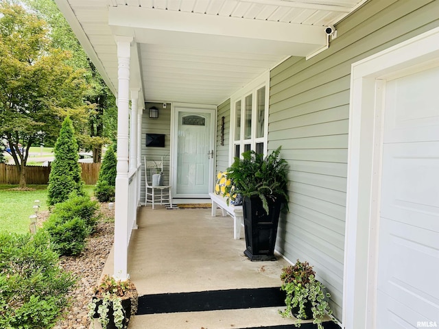 1203 W Goodall St, Marion, IL 62959 - entrance to property featuring covered porch and a security system