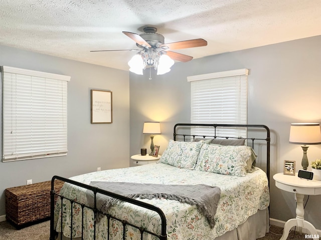 1203 W Goodall St, Marion, IL 62959 - bedroom featuring carpet floors and ceiling fan