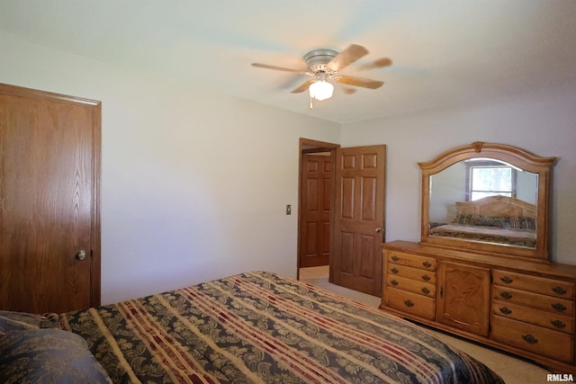 1409 Rig, Salem, IL 62881 - bedroom featuring a ceiling fan