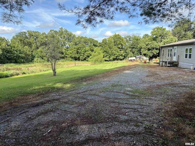 2780 Campground Rd, Anna, IL 62906 - view of grassy yard with entry steps