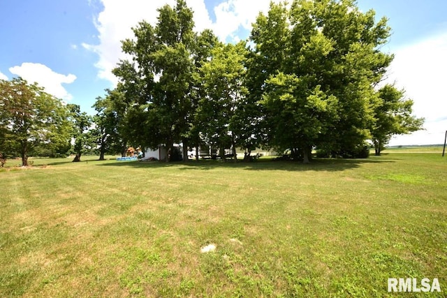 793 County Road 635 E, Wayne City, IL 62895 - view of green lawn