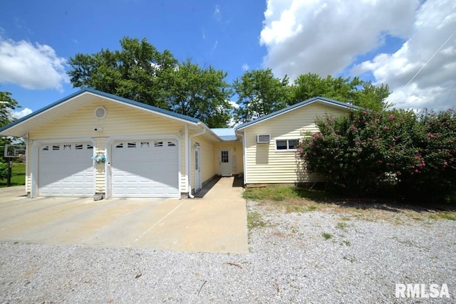 793 County Road 635 E, Wayne City, IL 62895 - view of ranch-style home