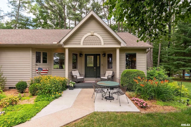 103 Woodland Trl, Anna, IL 62906 - view of front of property with roof with shingles and a patio