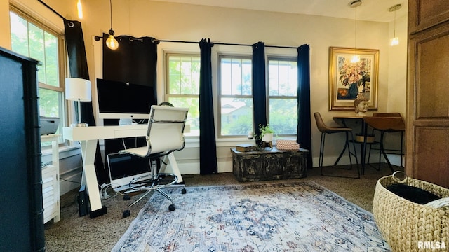 308 W Reed St, Benton, IL 62812 - office area featuring baseboards