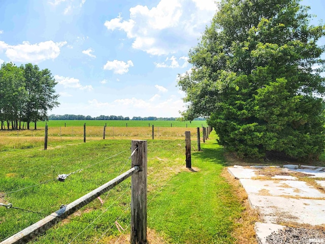 232 Palm Ln, Flora, IL 62839 - view of yard with a rural view