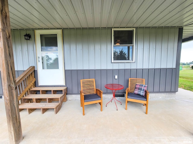 232 Palm Ln, Flora, IL 62839 - view of patio / terrace with entry steps